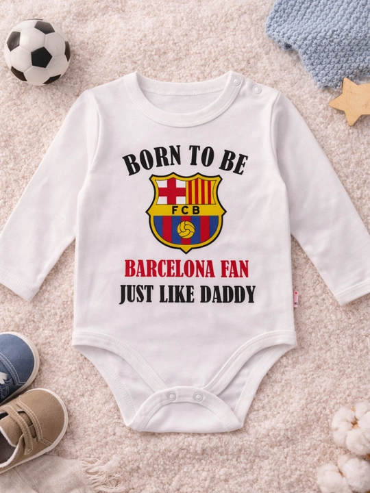 Боди Real Madrid/Barcelona и другие с коротким рукавом для малышей, 3-24 месяца - 