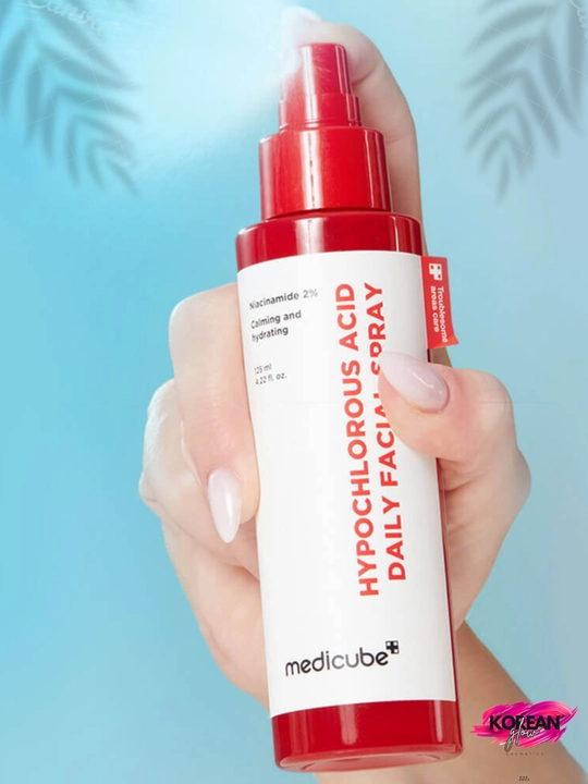 Muammoli teri uchun tinchlantiruvchi mist medicube Hypochlorous Acid Daily Facial Spray