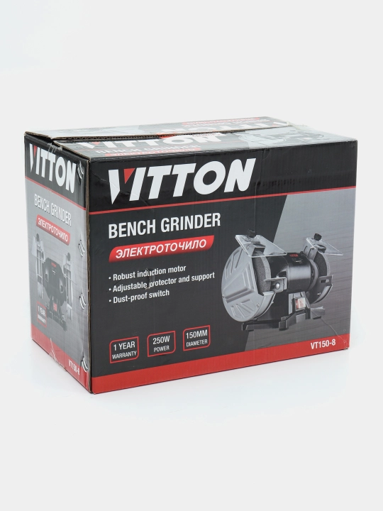 Pichoq va asboblar uchun quvvatli dvigatel,150 mmli"Witton" charxlash-silliqlash mashinasi