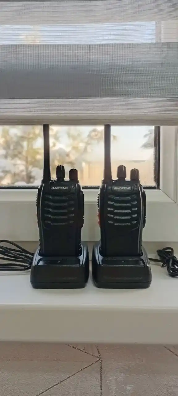 Рация Baofeng BF88E, 2 шт., PMR446, 16 каналов, 1500 mAh, 2–5 км