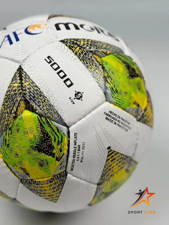 Professional futbol to'plari, MOLTEN, o'lchami 5, bonus: nasos, igna