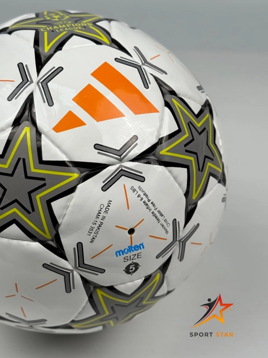 Professional futbol to'plari, MOLTEN, o'lchami 5, bonus: nasos, igna