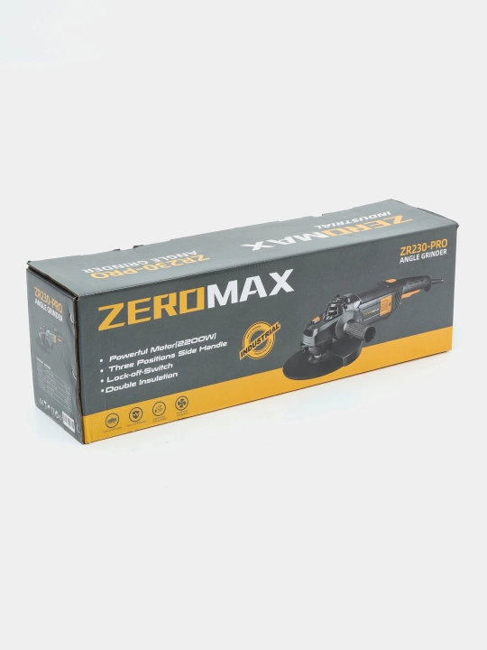Zeromax bolgarka 230pro kuchli motor uy va qurilish uchun