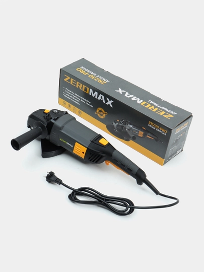 Болгарка Zeromax230pro мощный двигатель для дома и строительства - 