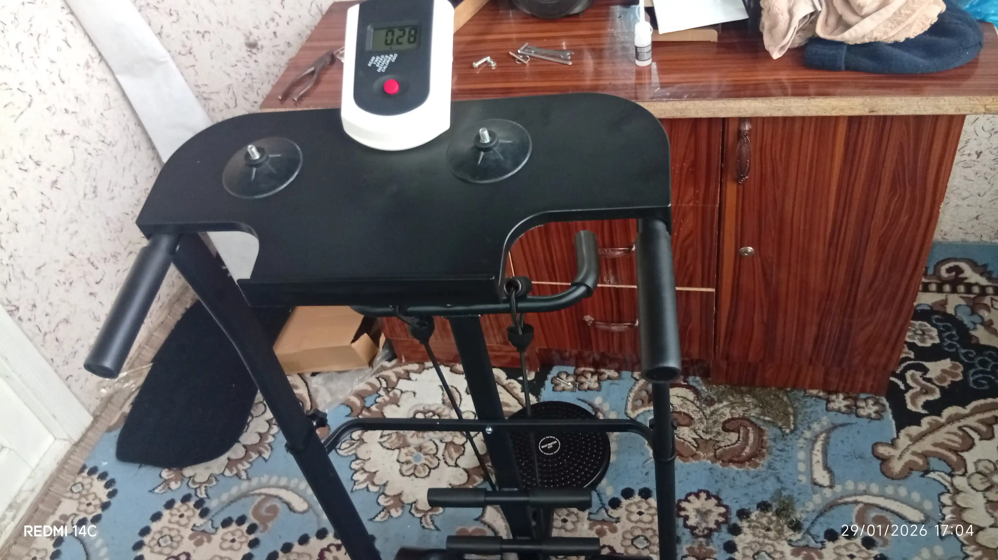 Uy uchun mexanik yugurish yo'lagi, yig'iladigan, ixcham va sport uchun qulay