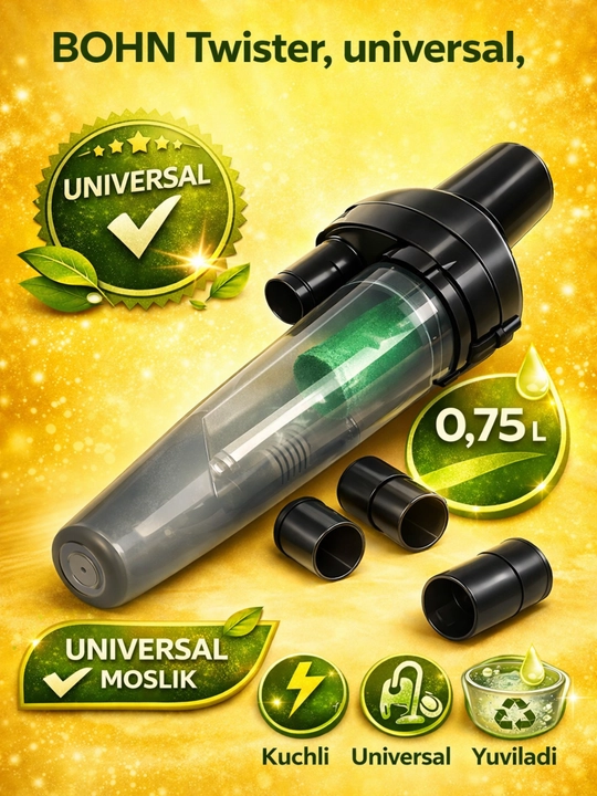 Changyutgich uchun siklon filtr BOHN Twister, universal, 0.75 litr - 