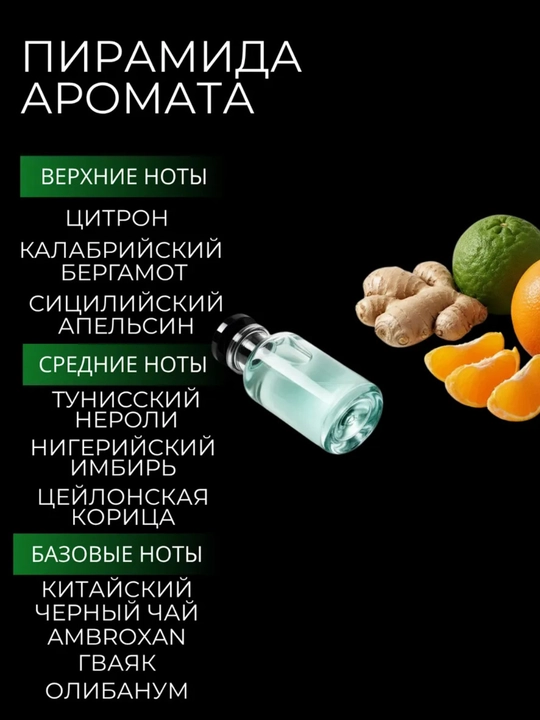 Erkaklar uchun sovg'a: 5 ta atir to'plami 1 — Ganymede, Black Afgano, Creed, hajmi 10 ml