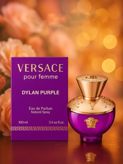Versace Dylan Purple, 100 мл – 🇮🇹 Italiyada ishlab chiqarilgan, ayollar atiri - 