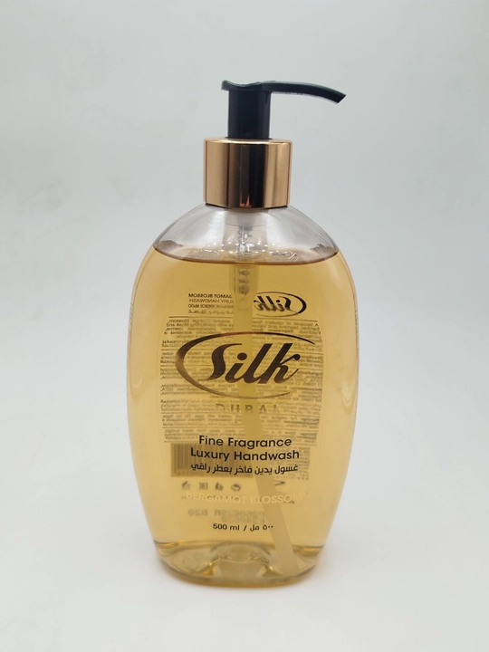 Жидкое мыло для рук Silk Luxury, 500 мл — Бергамотовый цветок - 