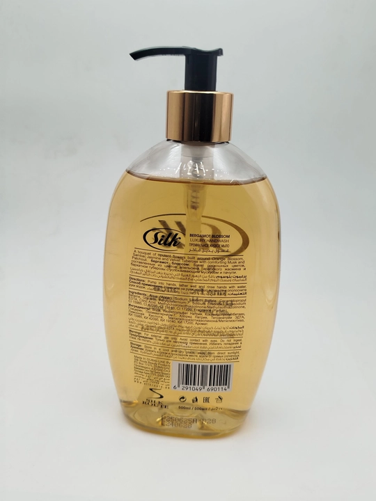 Silk Luxury qo‘l uchun suyuq sovun, 500 ml — Bergamot guli