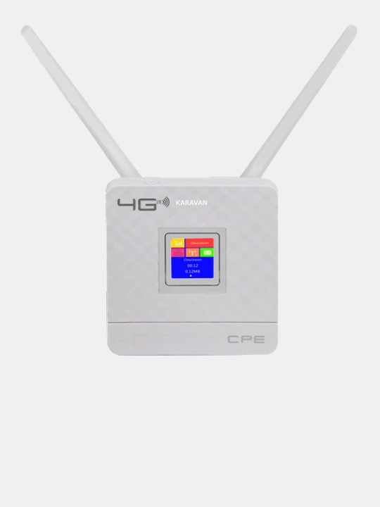 4G Wi-Fi роутер CPF903 со слотом для SIM-карт, роутер c внешней Антенной, - 