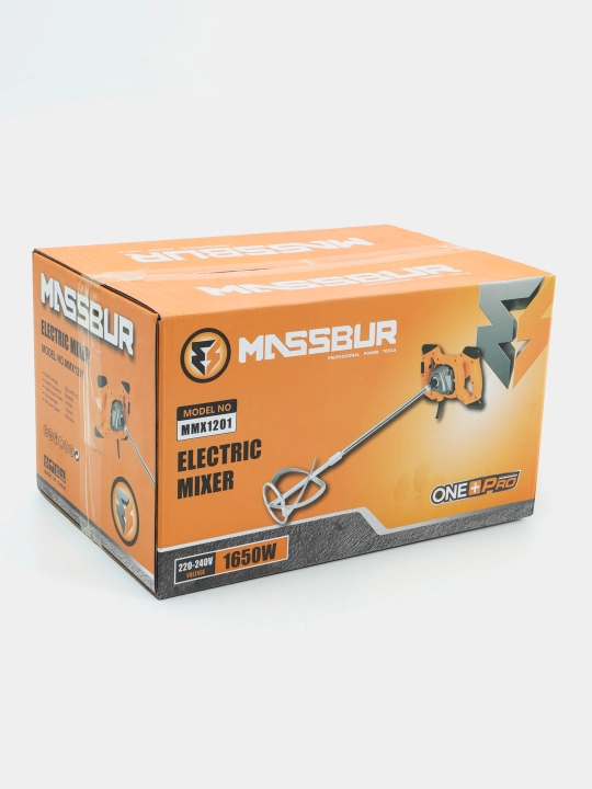 Миксер MASSBUR L — для бетона и строительных смесей