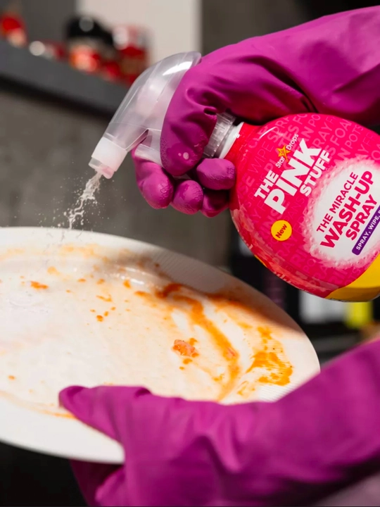 The Pink Stuff oshxona uchun yog‘ ketkazuvchi sprey, yuzalarni tozalash vositasi, 500 ml