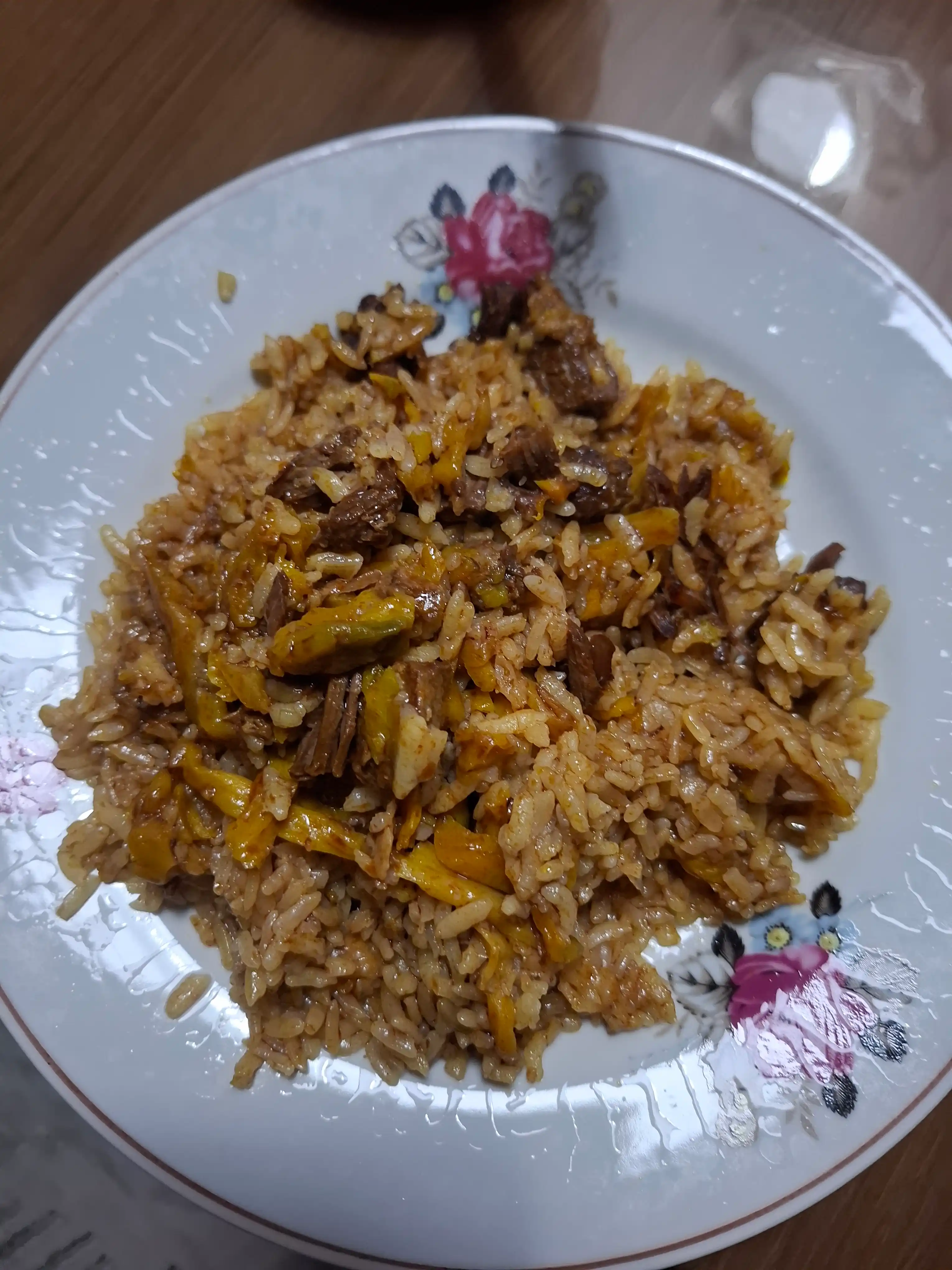 Плов на льняном масле "Payshanba", консервированный, 335 г