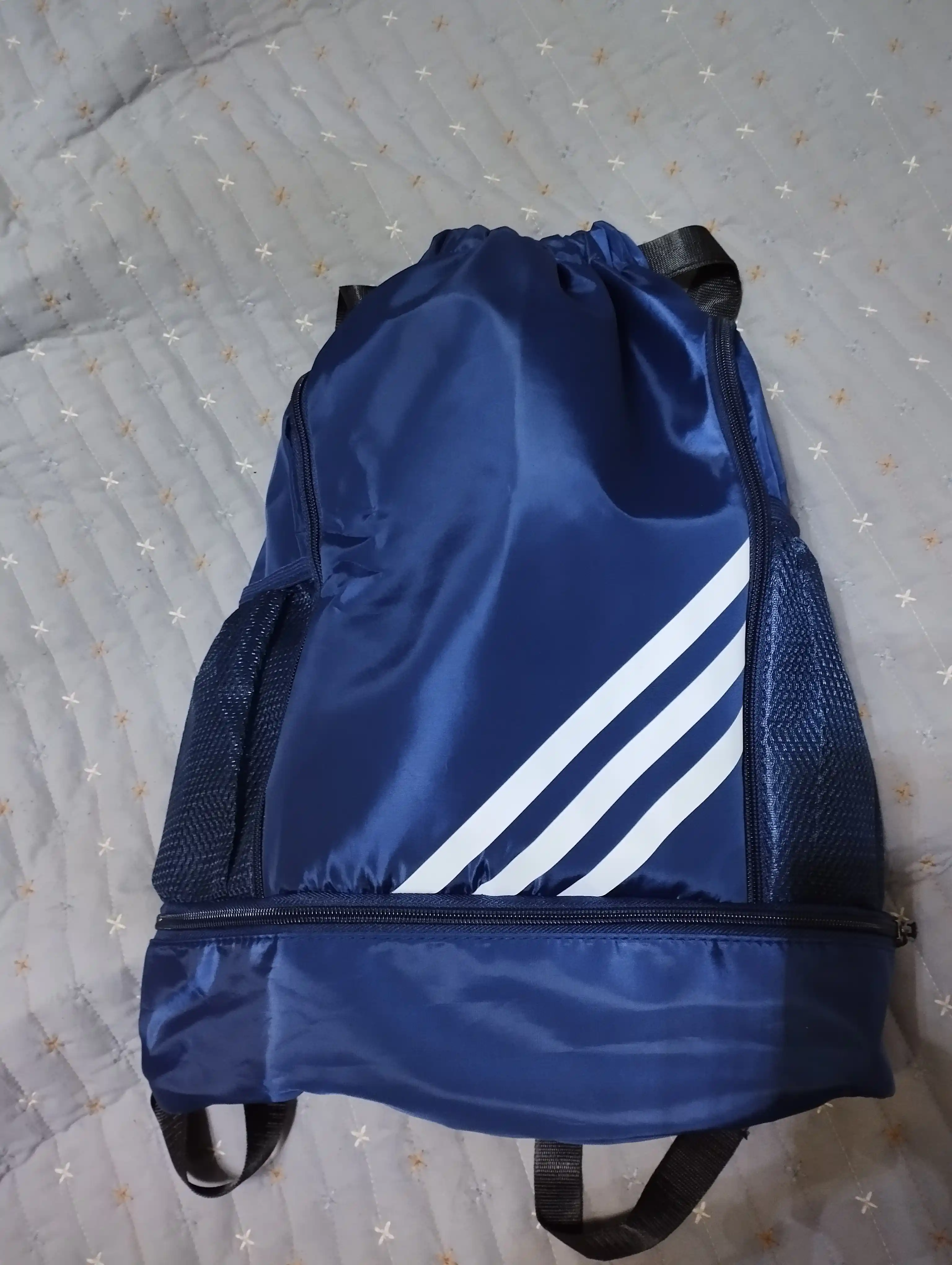 Universal sport ryukzaki, hovuz, turizm,sport uchun,ikkinchi poyabzal uchun bo'linma bilan