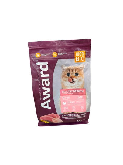 Award Cat сухой 1.5 кг kitten