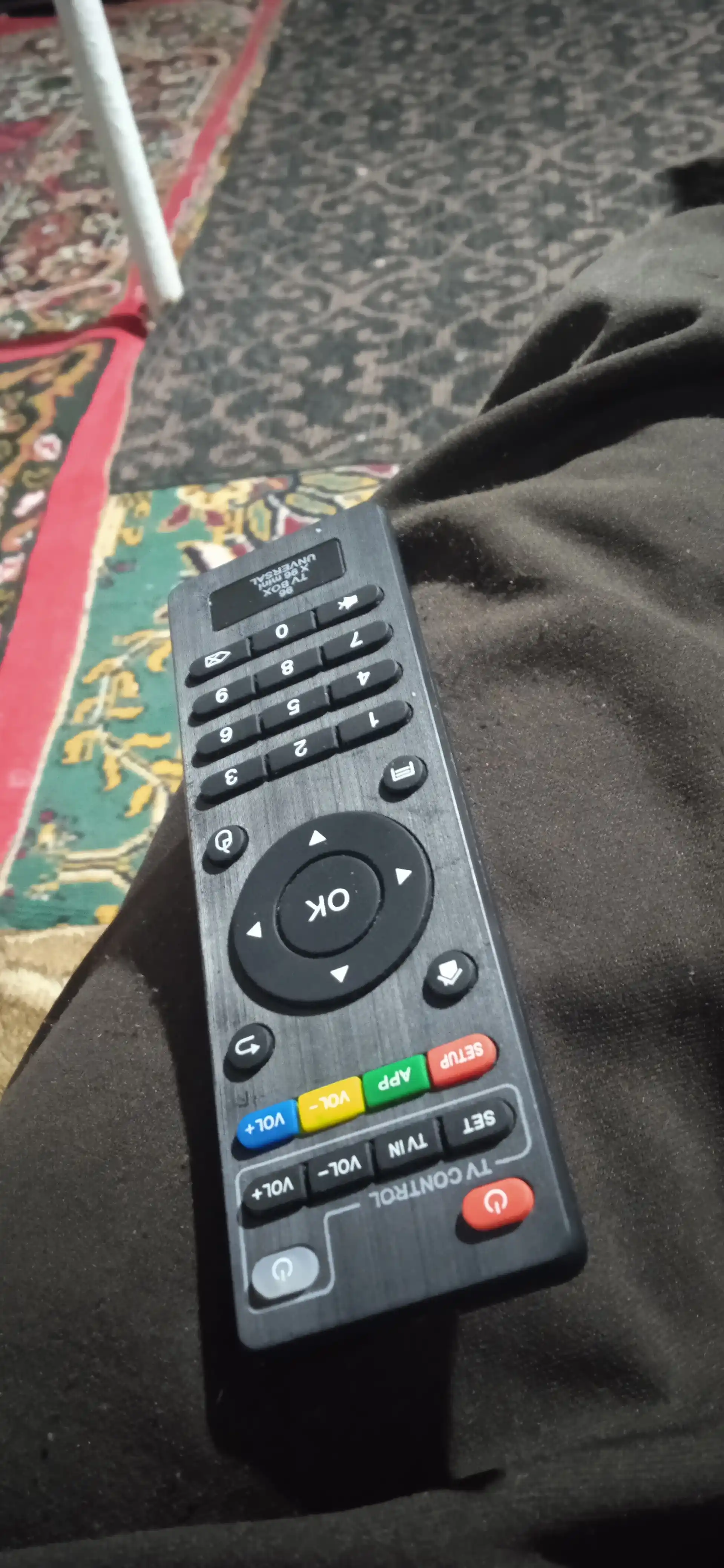 Android TV Box X96mini, X96Q PRO, G10S, Q5 uchun pult ovozli boshqaruv va Air Mouse bilan