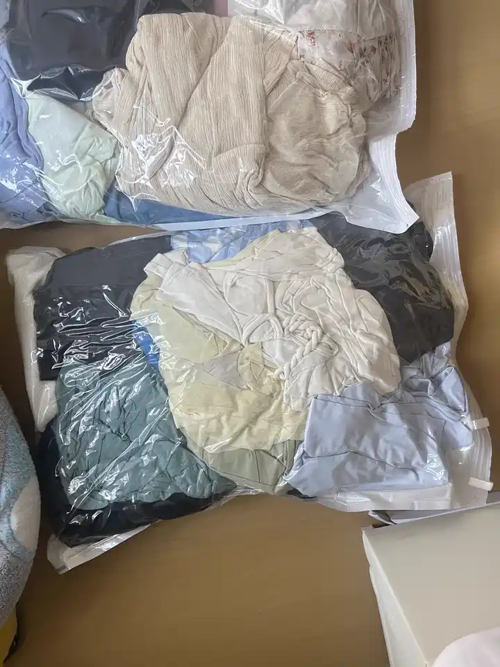 Vakuumli paket, sumka kiyim saqlash uchun xalta, qayta foydalanish mumkin