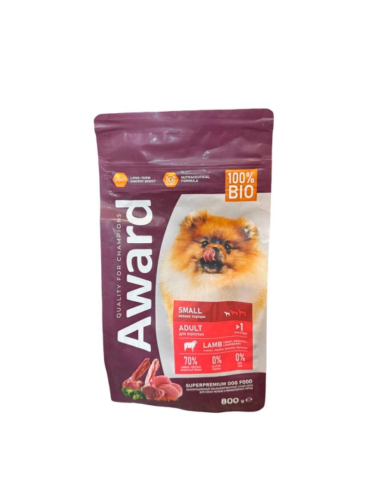Award itlar uchun quruq ozuqa, 800 g Adult Small - 