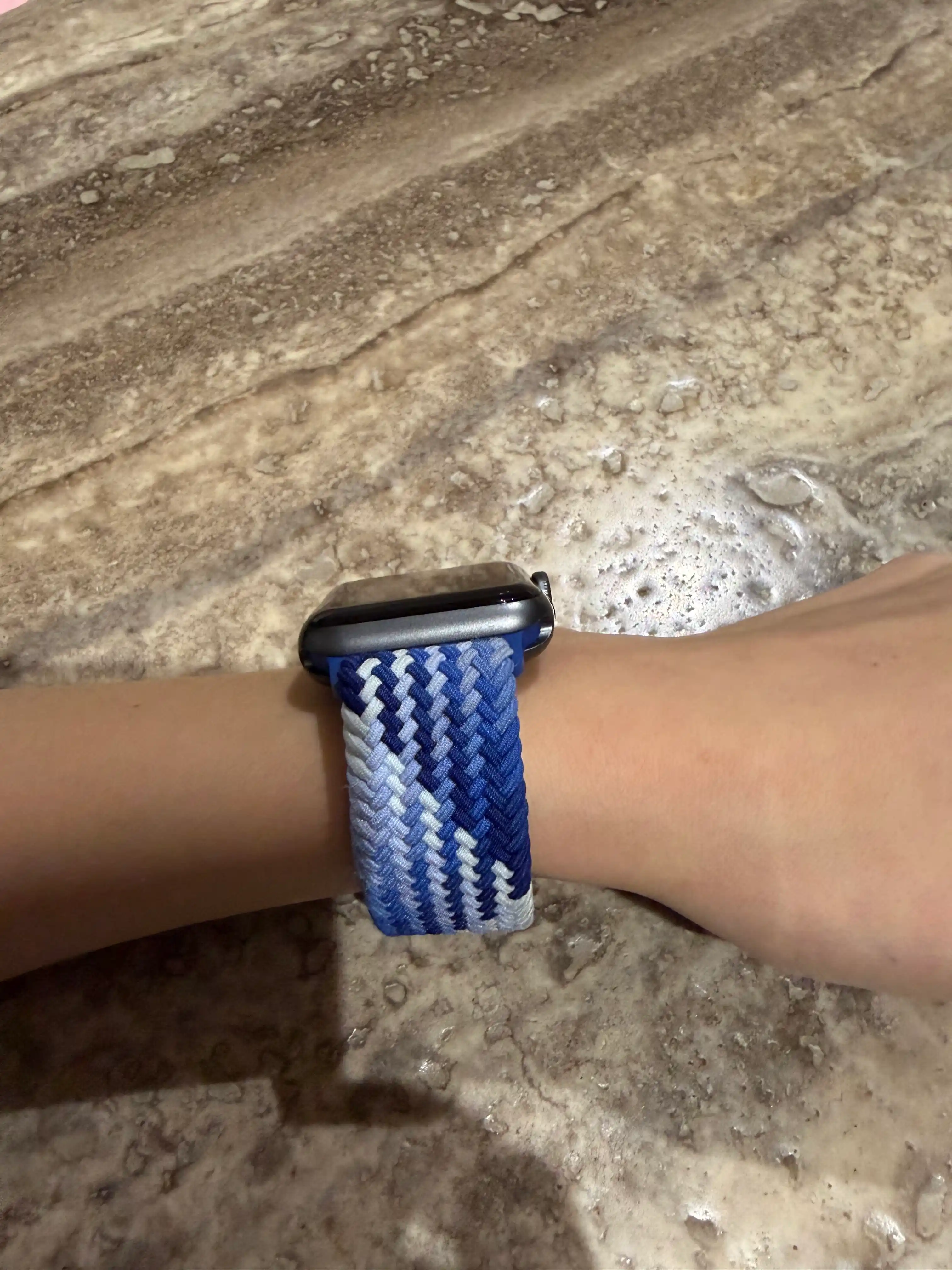 Ремешок нейлоновый с магнитной застёжкой для Apple Watch 3–9/SE/Ultra, 38–49 мм