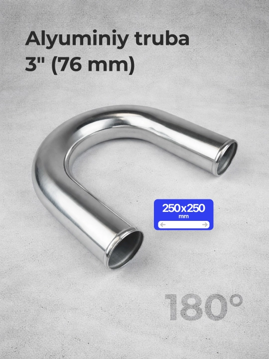 Alyuminiy truba 3" (76 mm)