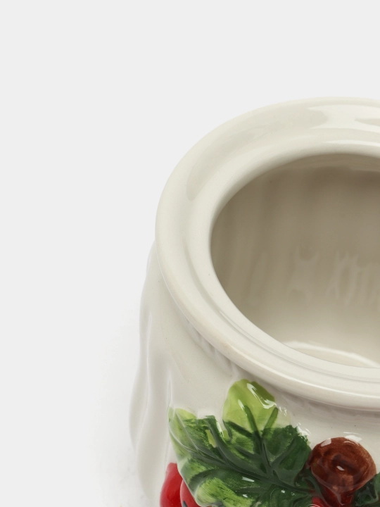 Kasatik oshxona idishlari to'plami yog'och stendda, 3 banka, 500 ml