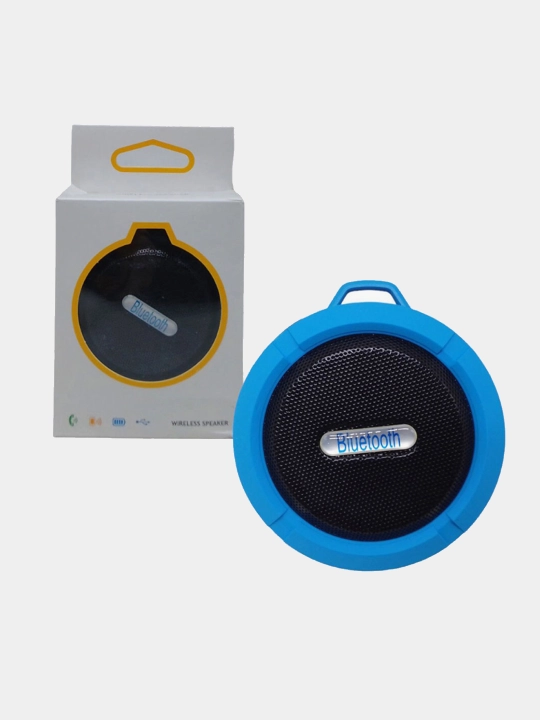 Портативная акустика Bluetooth 5,0 колонка 5W на присоске с карабином