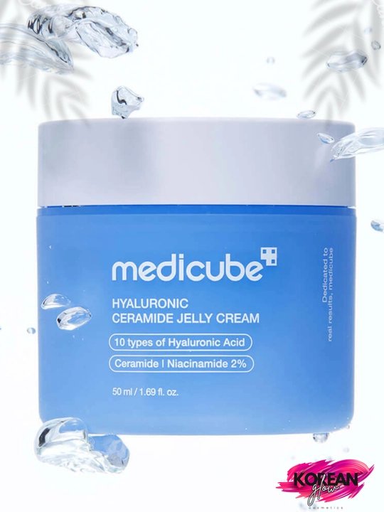 Seramidli gialuron krem-geli medicube Hyaluronic Ceramide Jelly Cream - 