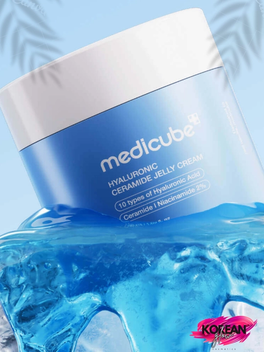 Seramidli gialuron krem-geli medicube Hyaluronic Ceramide Jelly Cream