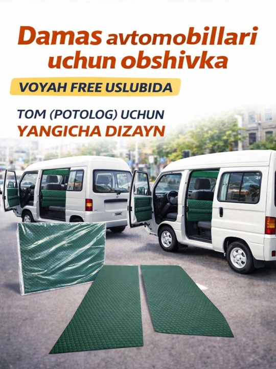 VOYAH FREE uslubidagi Damas uchun ichki eshik va shift qoplamasi - 