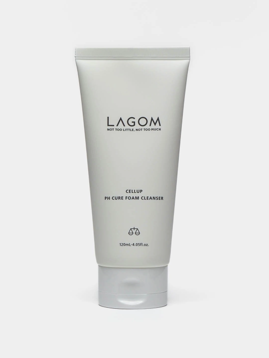 Normal, yog'li, ta'sirchan yuzlarga yuz yuvish ko'pigi, Lagom Cellup Ph Cure Foam Cleanser