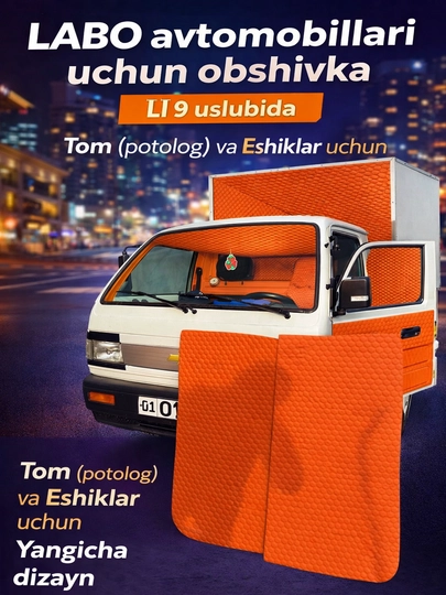 Обшивка салона LABO в стиле Li 9 — TIMNOW-LABOLI9-XAMESHI