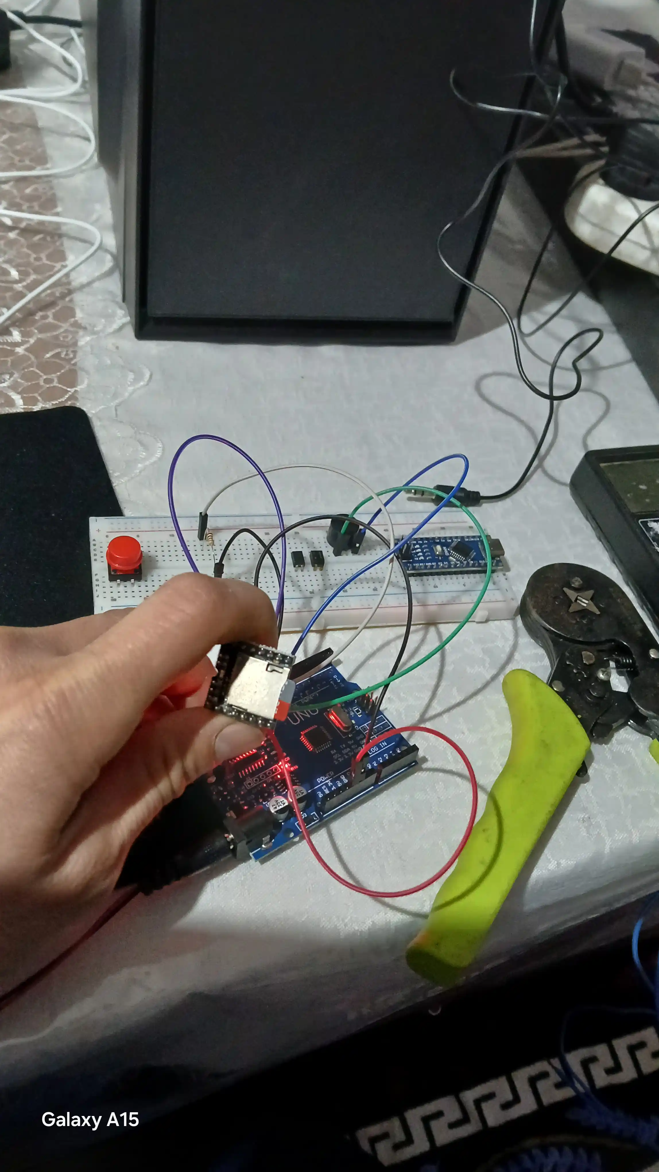 Аудио модуль, mini MP3-плеер MP3-TF-16P