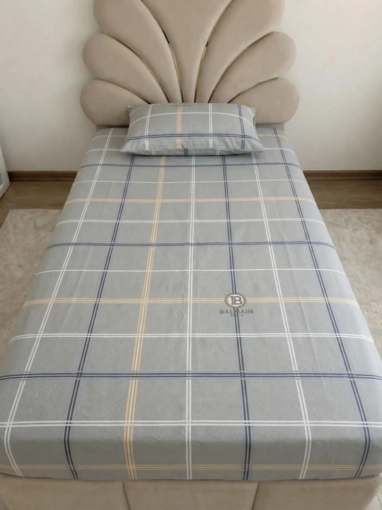 Bir kishilik va ikki kishilik karavotlar uchun choyshablar to'plami, super satin - 