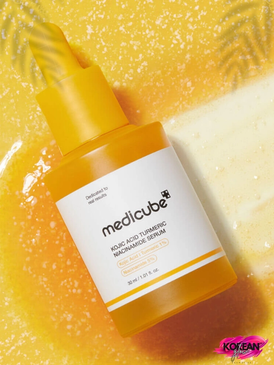 Teri yorqinligi uchun kapsulali zardob medicube Kojic Acid Turmeric Niacinamide Serum