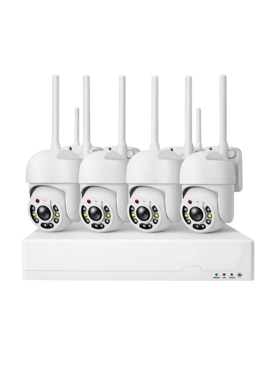 Комплект видеонаблюдения CCTV, 4 в 1