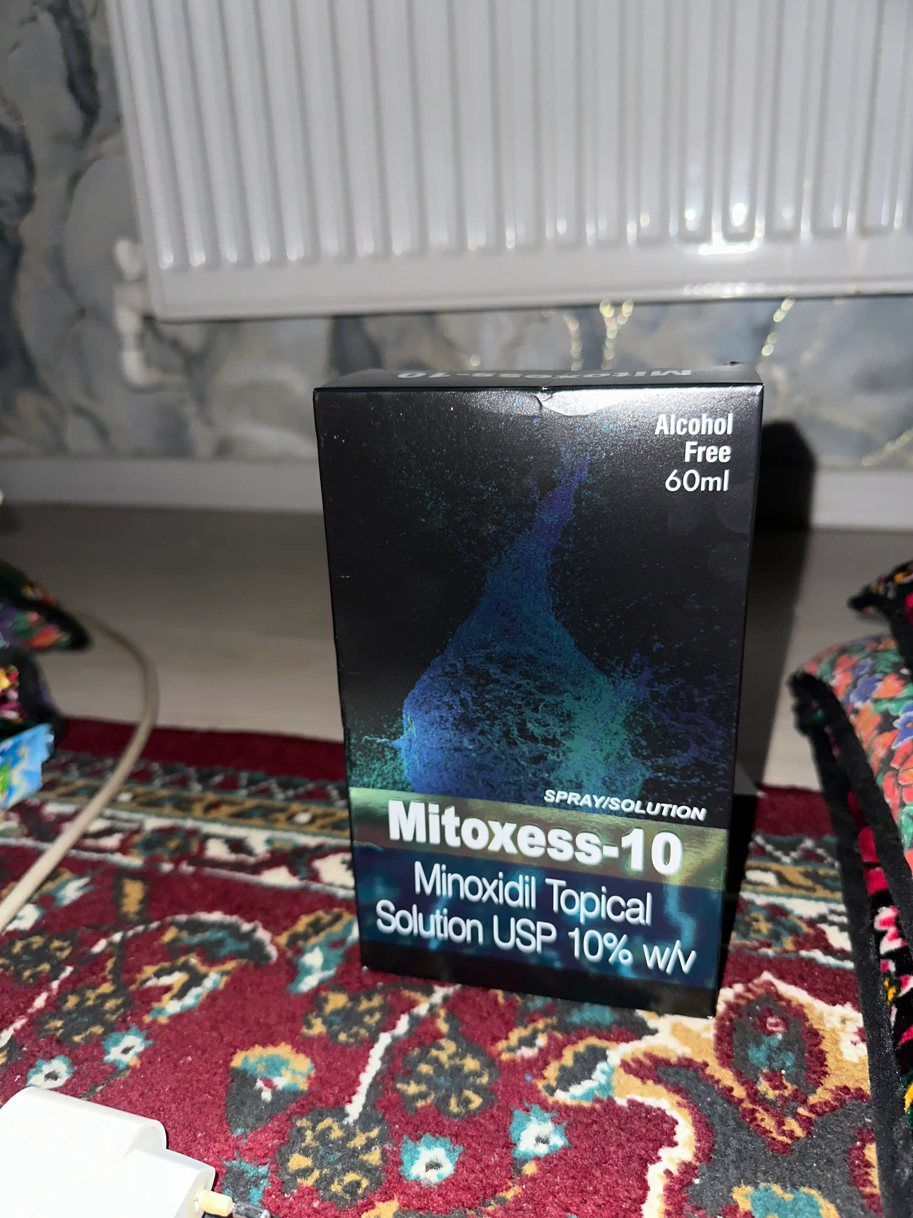 Миноксидил 10 Mitoxess Minoxidil Topical Solution USP, для роста волос и бороды, 60 мл