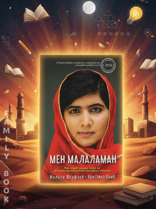 Men Malalaman, Malala Yusufzoy, Kristina Lamb, avtobiografik qissa, qattiq muqova - 
