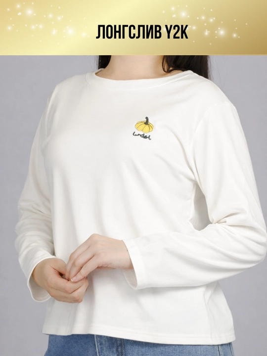 Ayollar longsliv oversize, kundalik longsliv, yupqa nafas oladigan longsliv