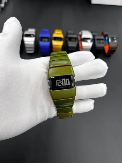Мужские цифровые наручные часы - WatchHouse — WATCHHS-18NEW-ЗЕЛЕН
