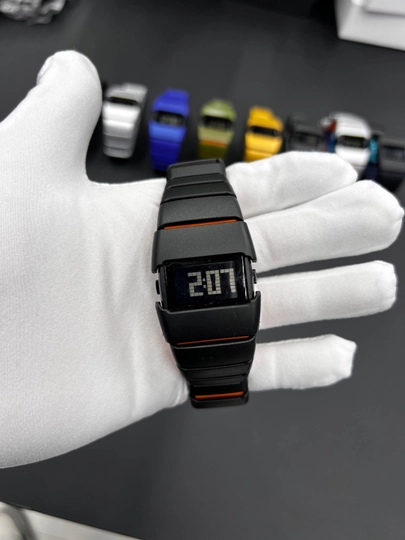 Мужские цифровые наручные часы - WatchHouse — WATCHHS-18NEW-ОРАНЖ