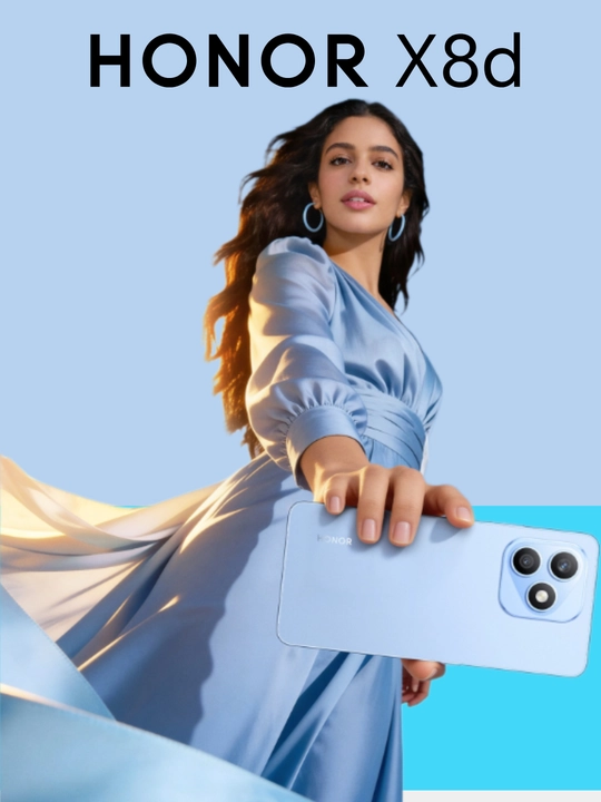 Honor X8d,108 MP, NFC, AMOLED, 7000 mA/soat, tez zaryadlash