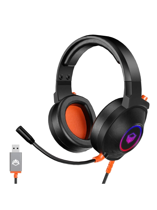 Virtual 7.1 audio va RGB yorug‘lik bilan HP012 o‘yin garniturasi
