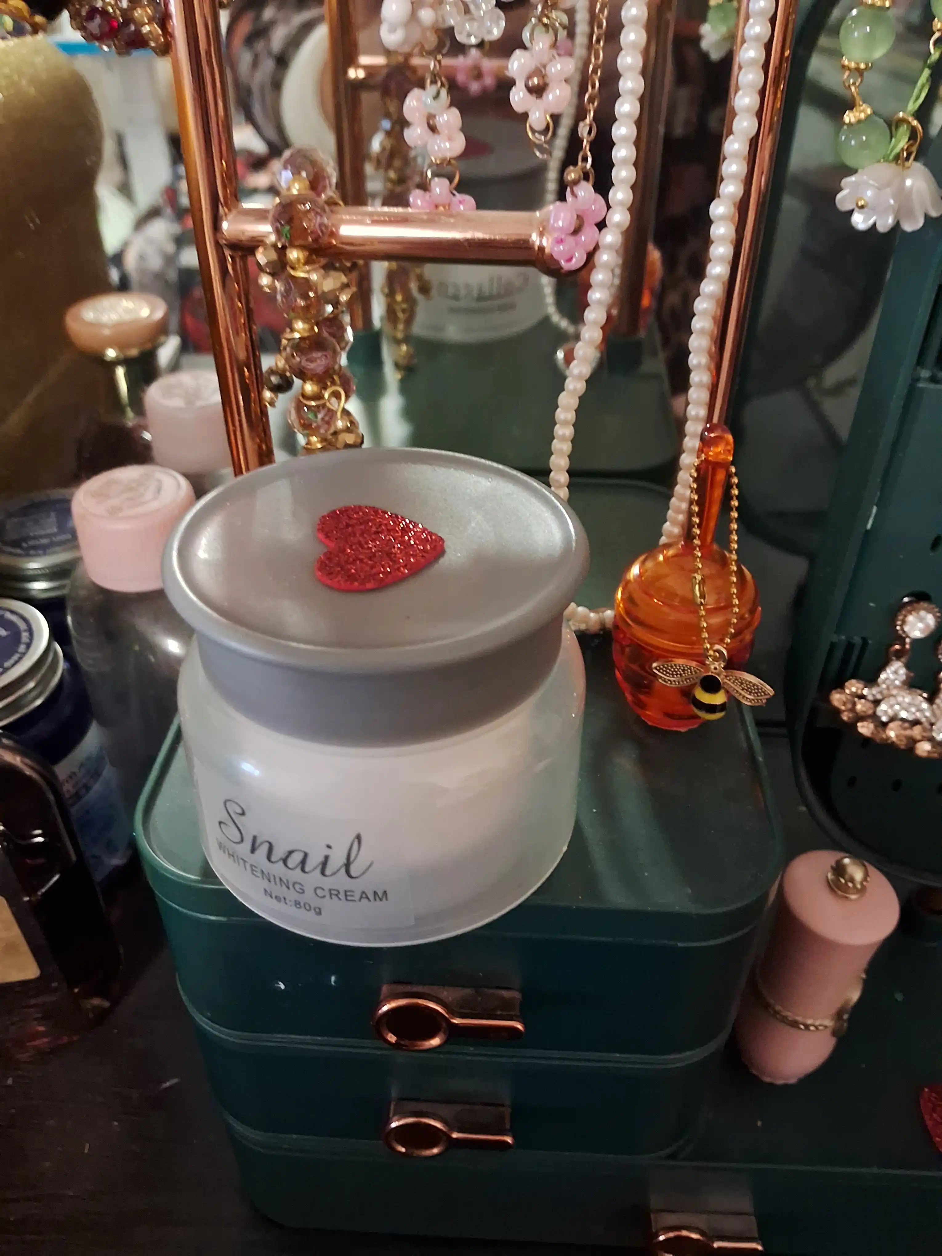 Крем для лица Collagen отбеливающий с экстрактом улитки и коллагеном, питание и уход, 80 г