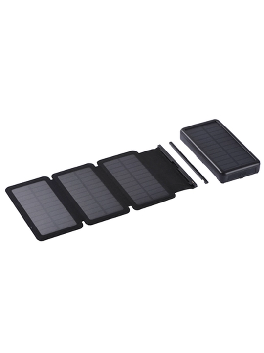 Power Bank с солнечными батареями 2E Solar 20000mAh, 2E-PB2013-черный