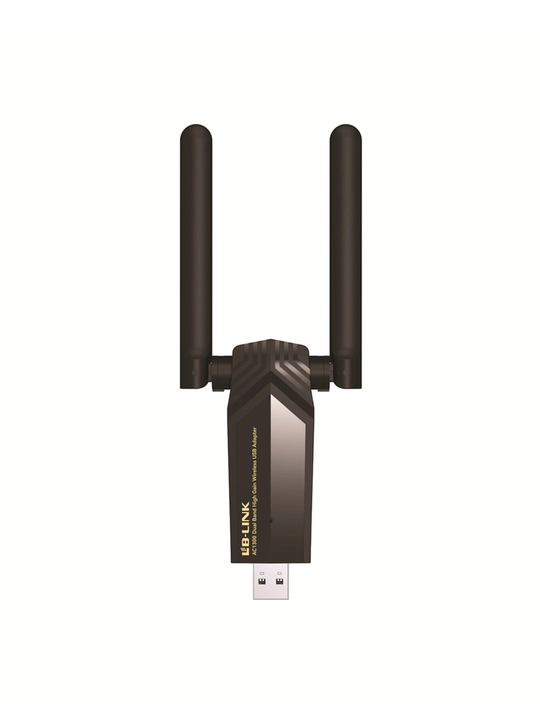 Wifi Адаптер Lb link AX1300 2.4G,5G двухдиапазонная скорость до 1300 Мбит.с  