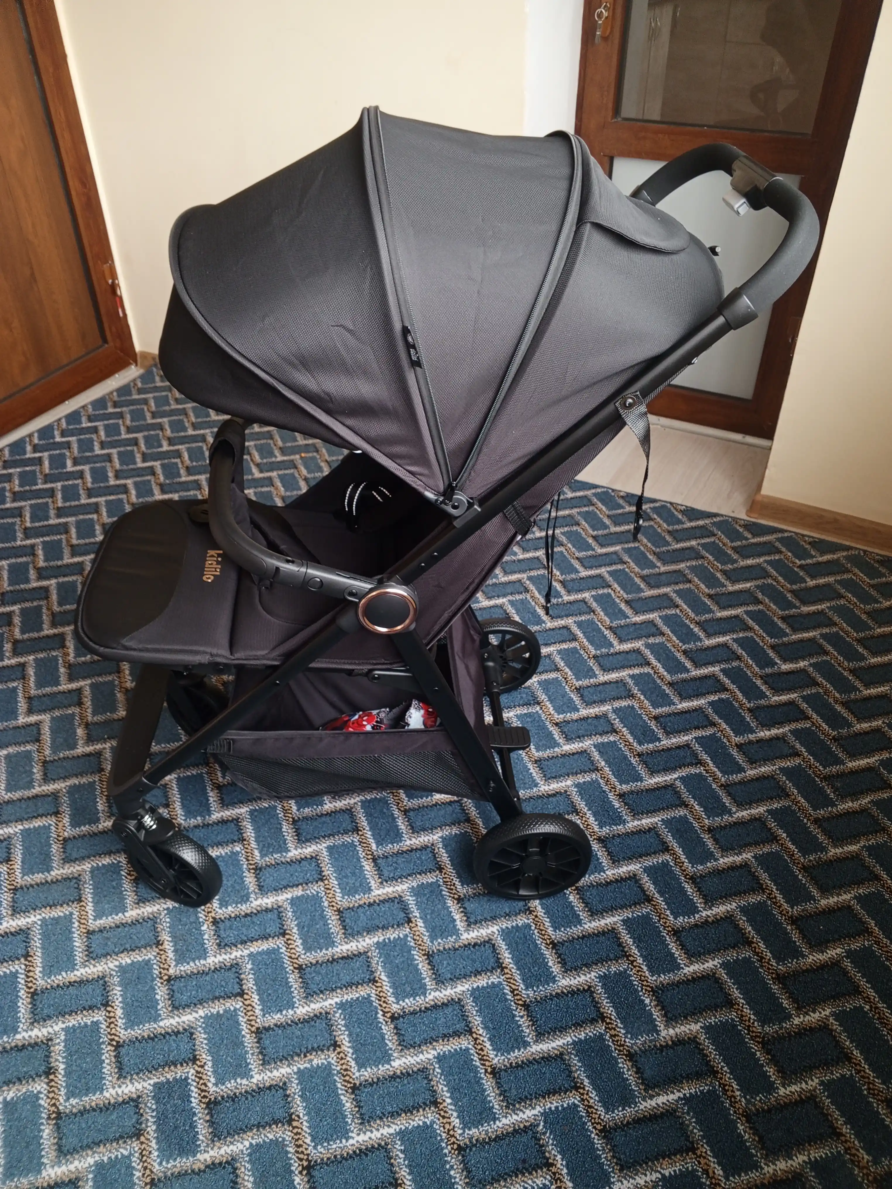 Детская коляска Kidilo C6, коляска прогулочная, коляска для детей, легкая складная коляска