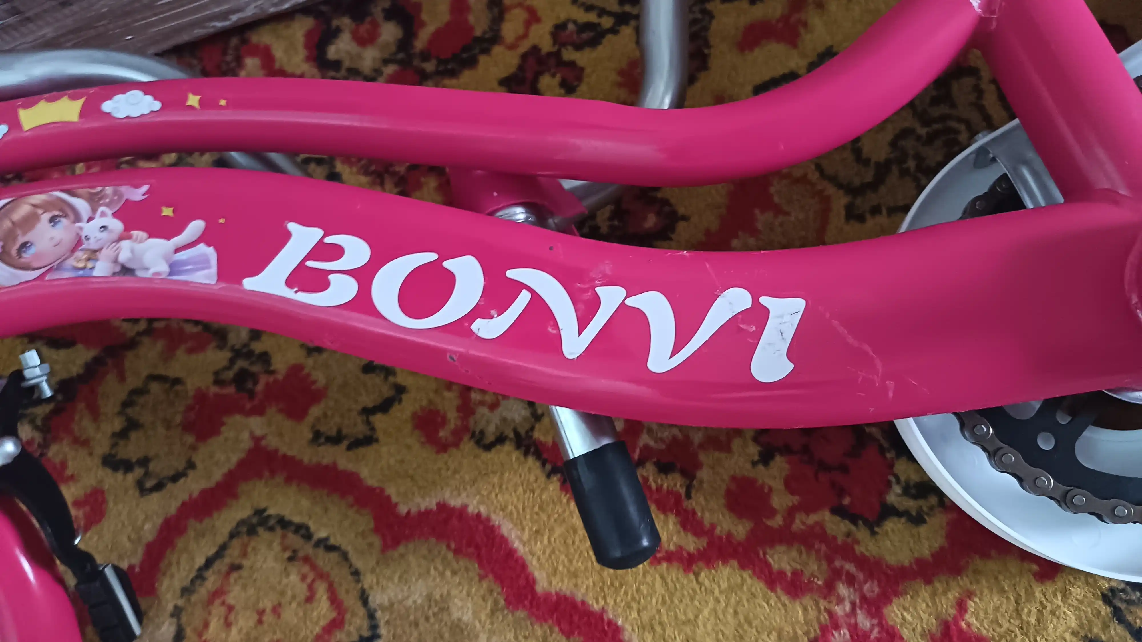 Ikki g'ildirakli bolalar velosipedi, 12/16/20 dyumli, BONVI