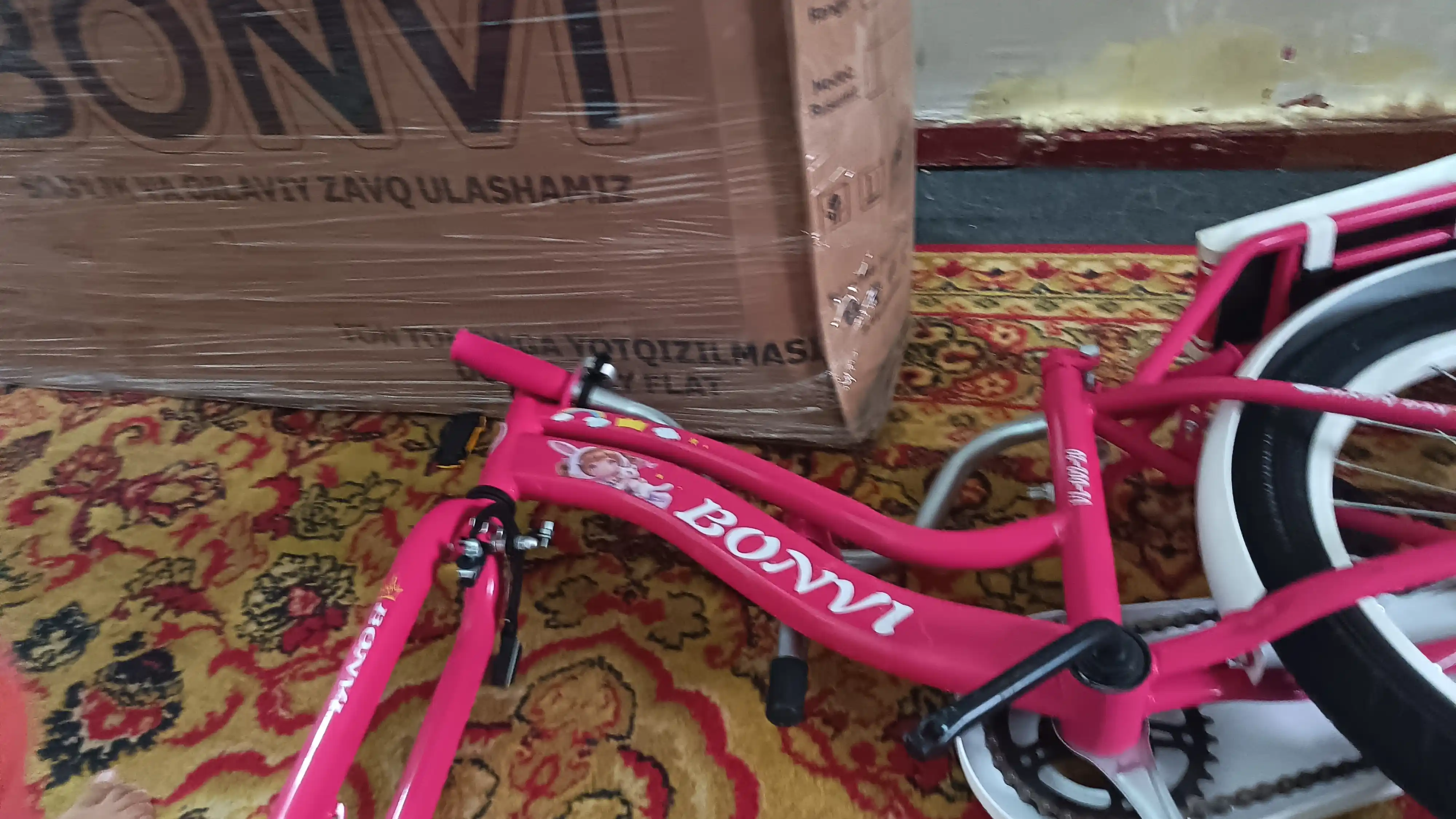 Ikki g'ildirakli bolalar velosipedi, 12/16/20 dyumli, BONVI