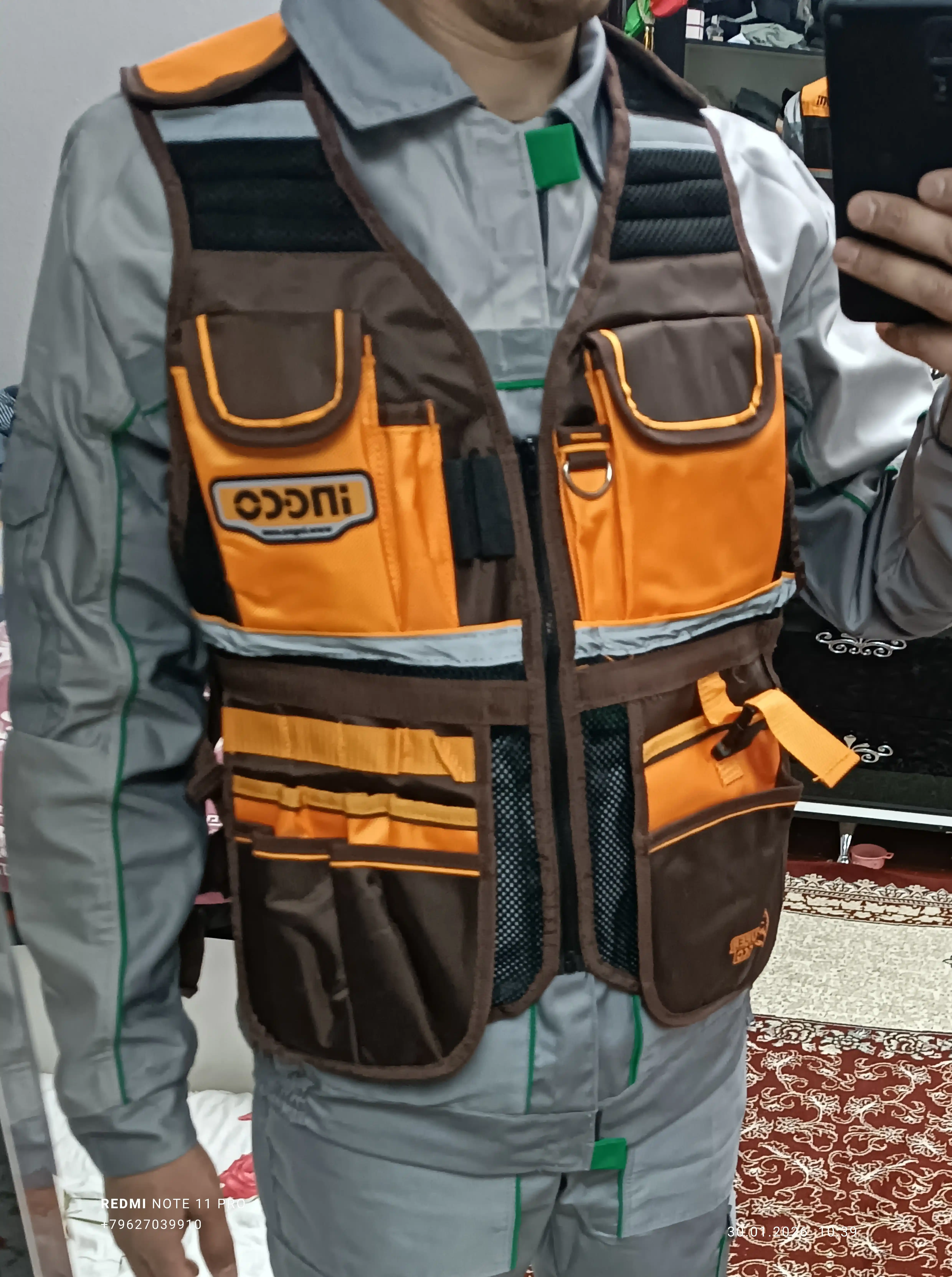 Жилет для инструментов Ingco HTVT0901 Industrial